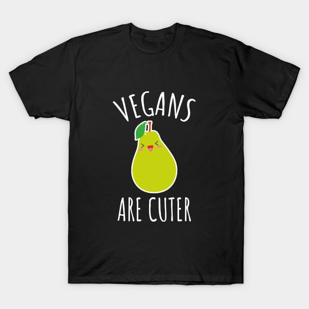 Vegans are cuter T-Shirt by LunaMay